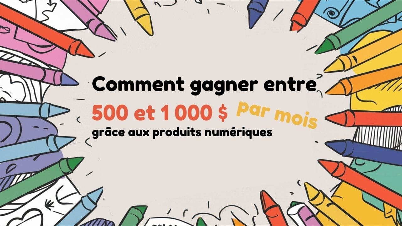 Gagner entre 500 et 1000 dollar